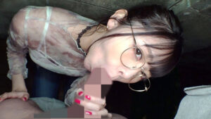 【網タイツ めがね 中出し】ギャル日向子ちゃんが舐めまくるSEX動画